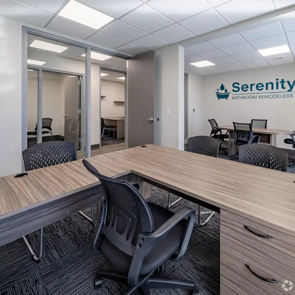 Serenity Bathroom Remodelers office location in Burbank, CA at 2449 N Naomi St