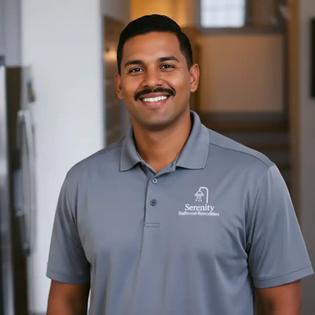 Jesse Ramirez, Owner of Serenity Bathroom Remodelers, professional bathroom remodeling contractor in Burbank